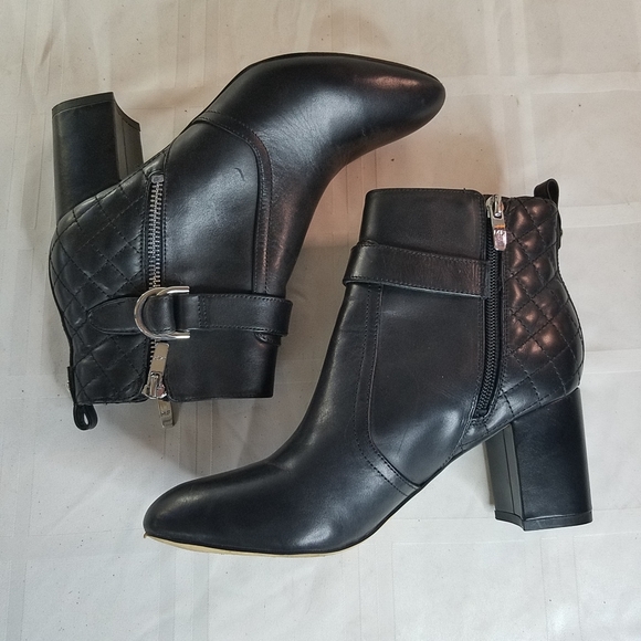 Marc Fisher Weity Quilted Ankle Boots - Picture 2 of 7